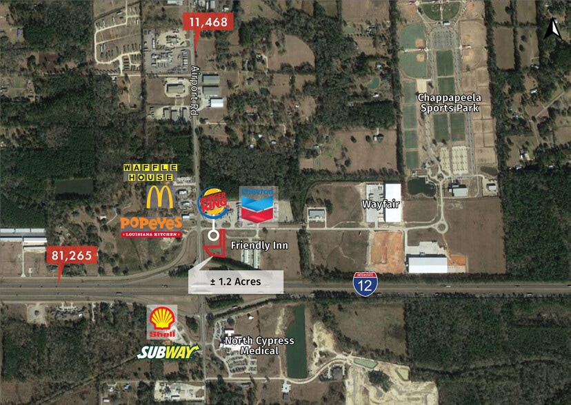 More Photos Of Airport Rd, Hammond Land For Sale
