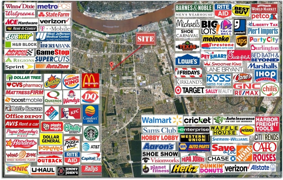 More Photos Of 1609 Ames Blvd, Marrero Freestanding For Sale