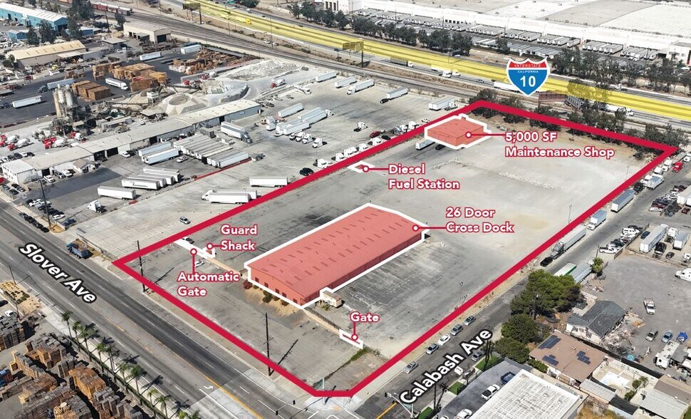 Primary Photo Of 13866 Slover Ave, Fontana Truck Terminal For Lease