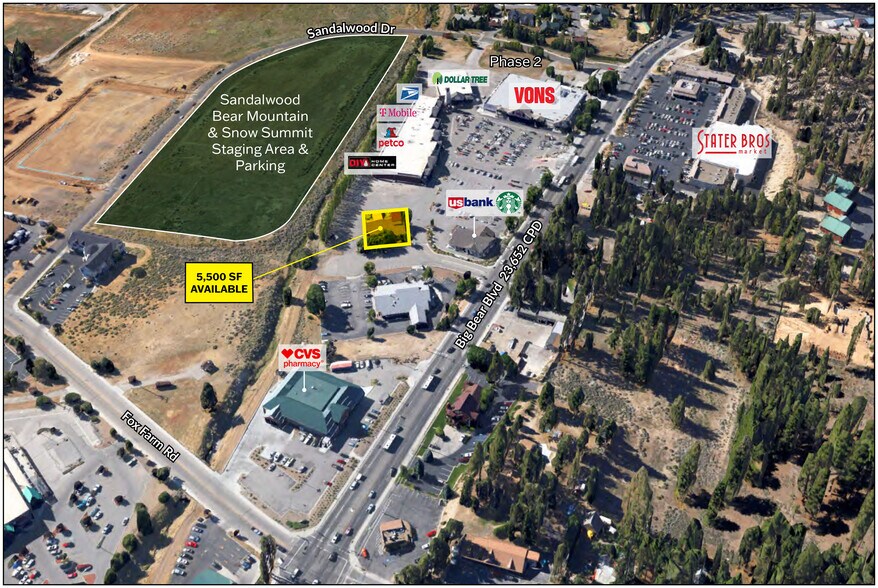 More Photos Of 42170 Big Bear Blvd, Big Bear Lake Unknown For Lease