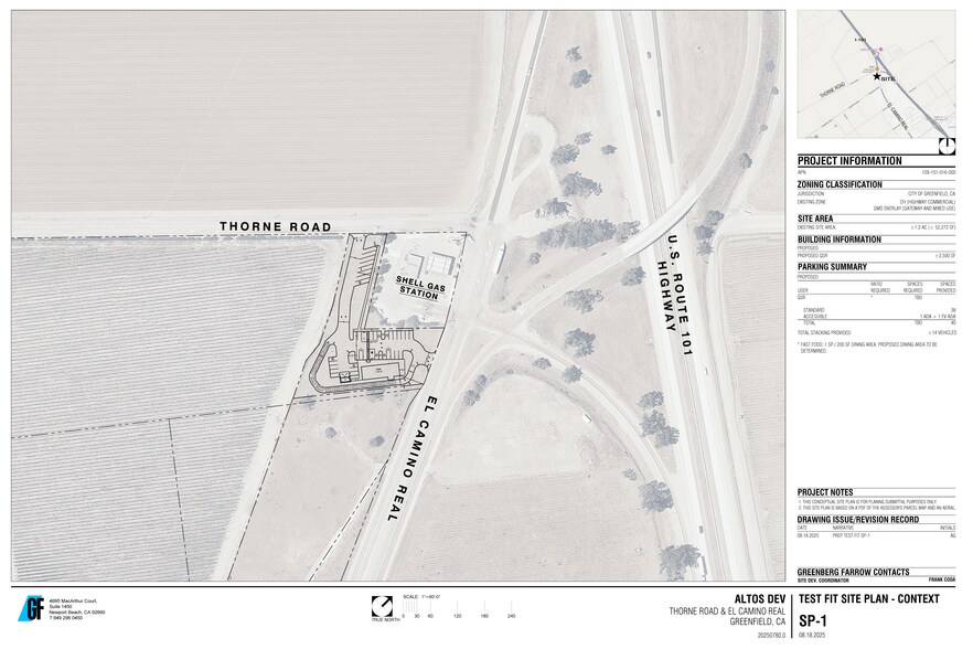 More Photos Of 875 El Camino Real, Greenfield Land For Lease