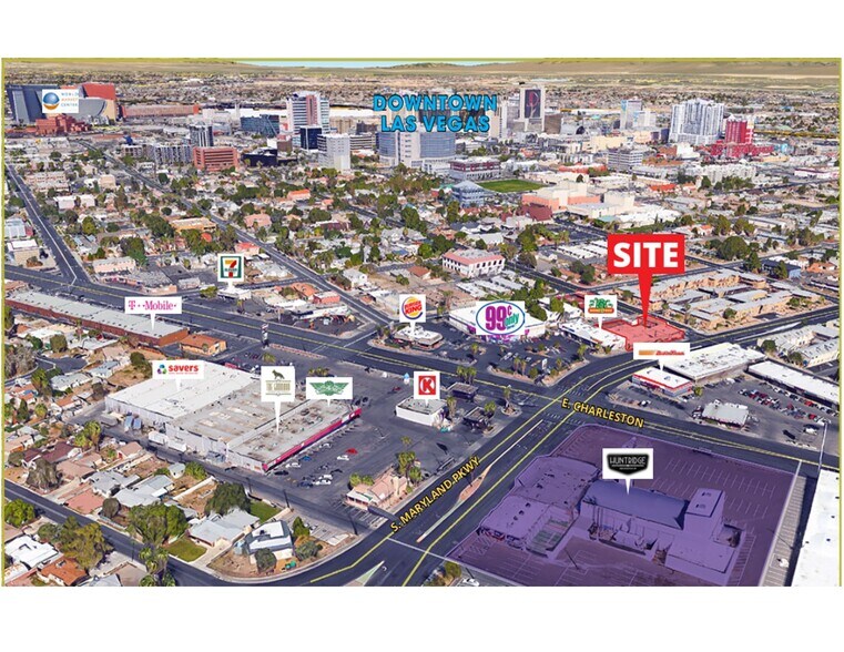 608 S Maryland Pkwy, Las Vegas, NV 89101 Retail For Lease