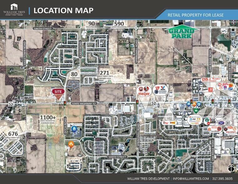 More Photos Of 1483 W Tournament Trl, Westfield Storefront Retail Office For Lease