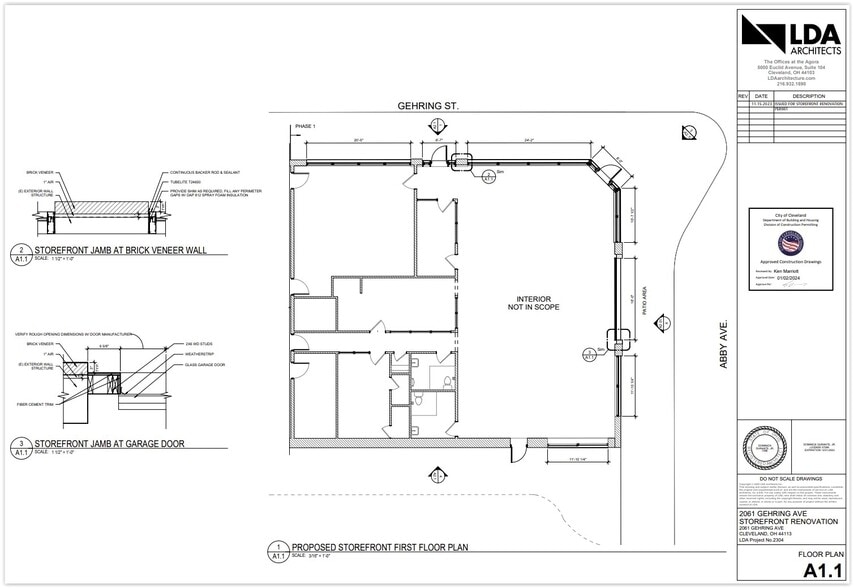 More Photos Of 2061 Gehring Ave, Cleveland Storefront For Lease