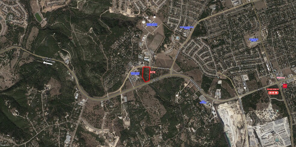 More Photos Of 2940 Woodall Rd, Cedar Park Land For Sale
