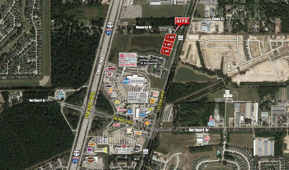 More Photos Of Loop 494, Porter Land For Sale