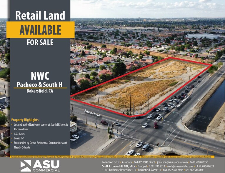 Primary Photo Of South H St, Bakersfield Land For Sale