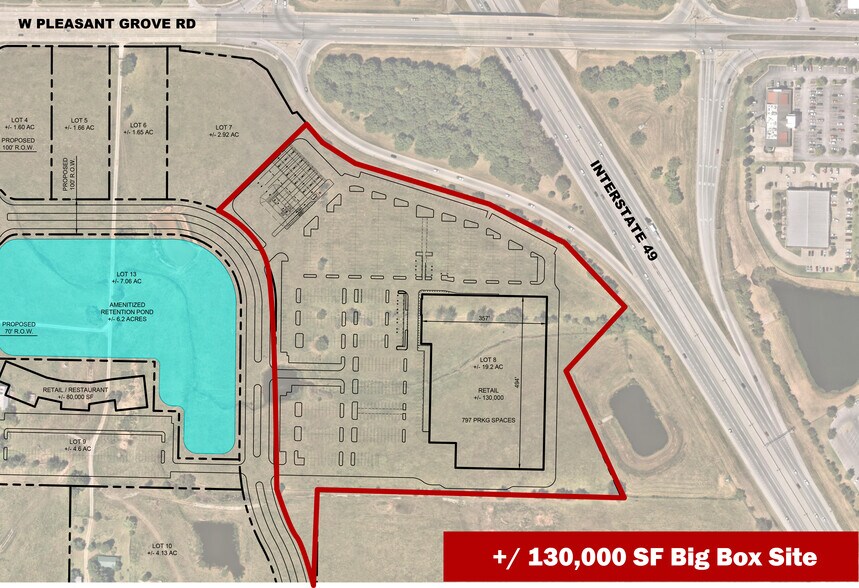 More Photos Of W Pleasant Grove Rd, Rogers Land For Sale