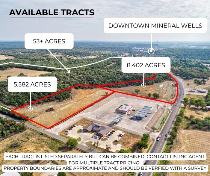 More Photos Of Lot B US Highway, Mineral Wells Land For Sale