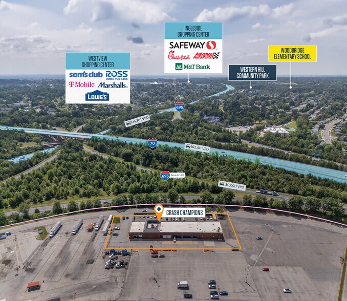 More Photos Of 6901 Security Blvd, Windsor Mill Auto Repair For Sale