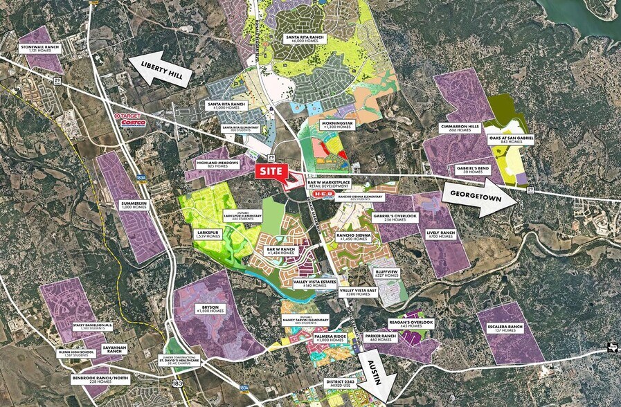 More Photos Of 8650 Texas 29, Georgetown Unknown For Lease