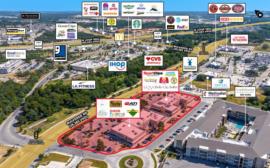 More Photos Of 17026 Bulverde Rd, San Antonio General Retail For Sale