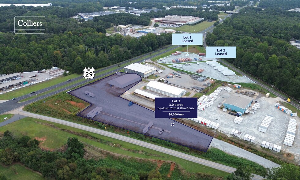 More Photos Of E 10243 US-29 Hwy, Wellford Warehouse For Lease