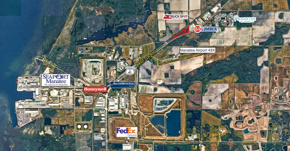 More Photos Of 0 US Highway 41 & County Line Road, Palmetto Land For Lease