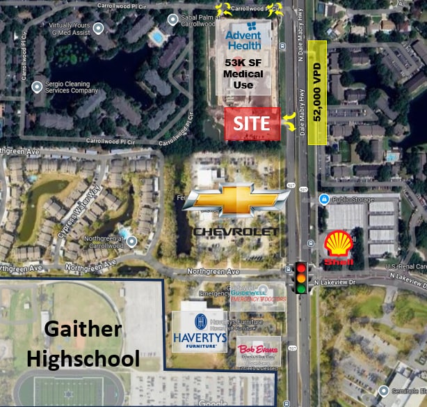More Photos Of 16434 N Dale Mabry Hwy, Tampa Land For Lease