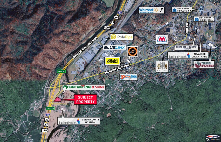 More Photos Of 2004 Temple Hill Rd, Erwin Restaurant For Lease