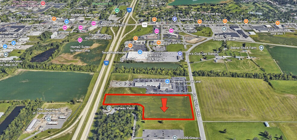 Primary Photo Of 1427 Greely Chapel Road, Lima Land For Lease