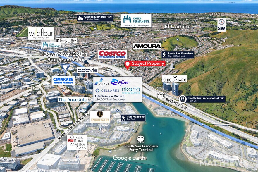 More Photos Of 1001 Airport Blvd, South San Francisco Storefront Retail Residential For Lease
