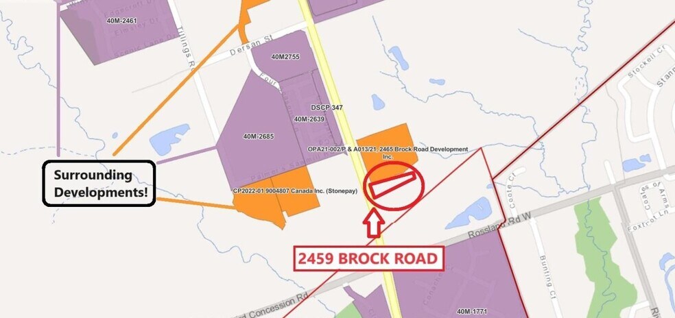 More Photos Of 2459 Brock Rd, Pickering Land For Sale