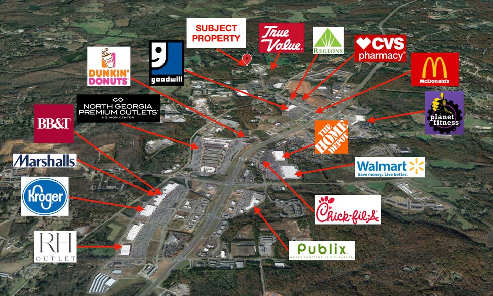 Primary Photo Of 5709 Hwy-53, Dawsonville Land For Lease