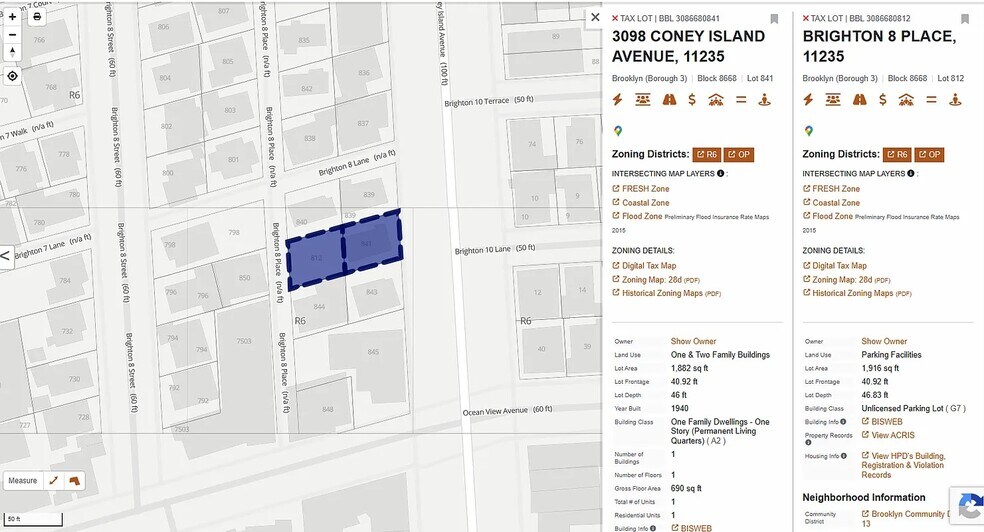 Primary Photo Of 3098 Coney Island Ave, Brooklyn Land For Sale