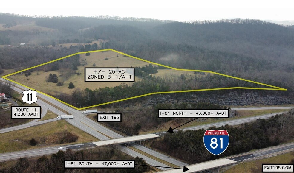 More Photos Of Interstate 81 Exit 195, Lexington Land For Sale