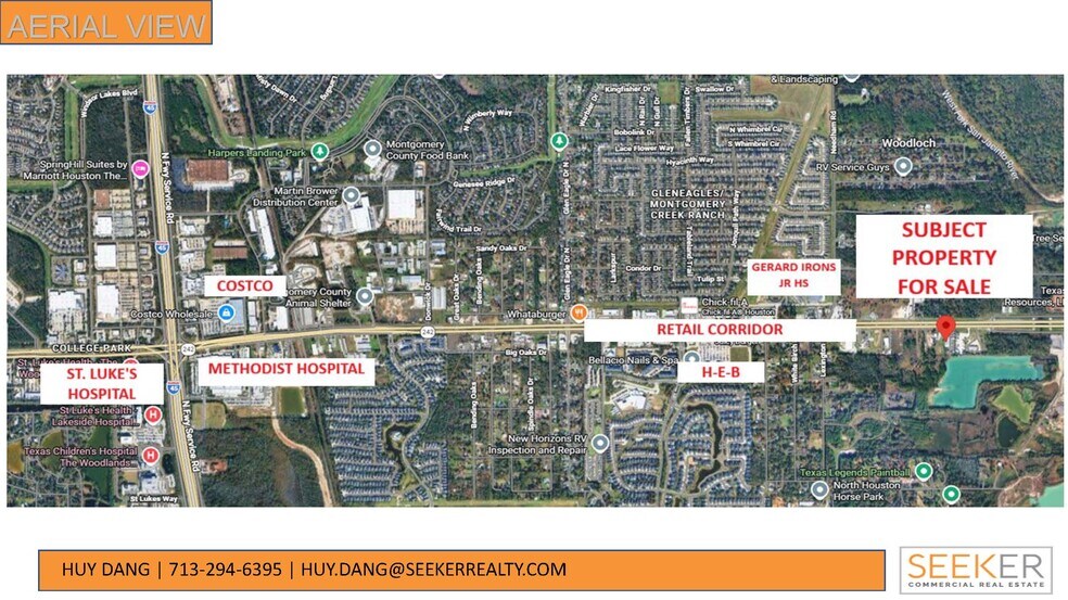 More Photos Of 11066 Highway 242, Conroe Warehouse For Sale