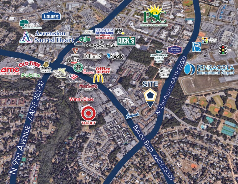 More Photos Of 4400 Bayou Blvd, Pensacola Medical For Sale