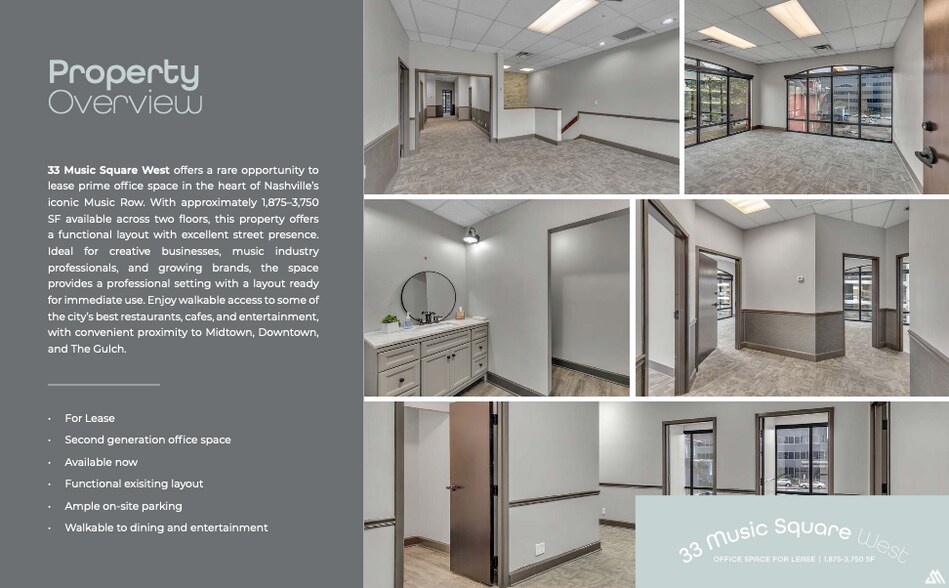 More Photos Of 33 Music Sq W, Nashville Loft Creative Space For Lease