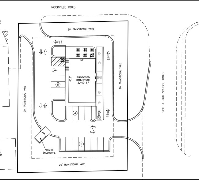 More Photos Of 6301 Rockville Rd, Indianapolis Freestanding For Sale