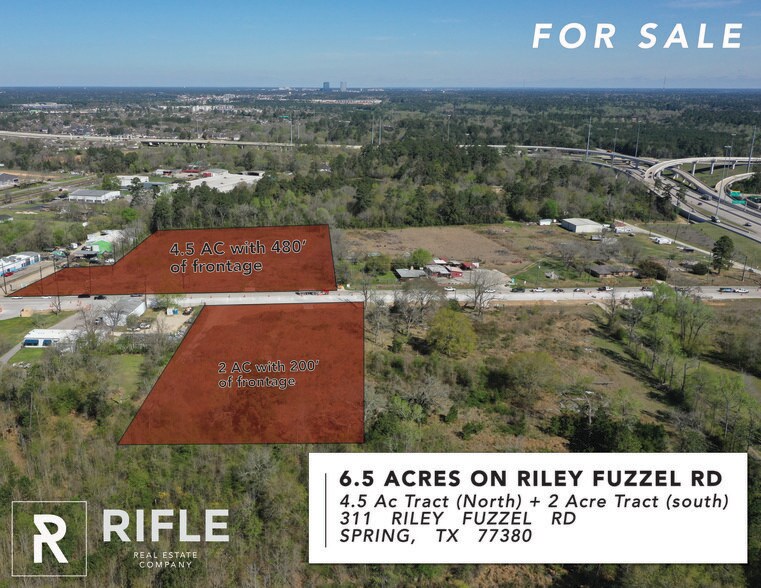 Primary Photo Of 299 W Riley Fuzzel Rd, Spring Land For Sale