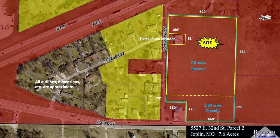 Primary Photo Of 5527 E 32nd St, Joplin Land For Sale