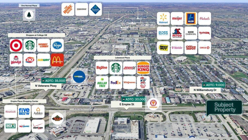 More Photos Of 2109 E Empire St, Bloomington General Retail For Sale