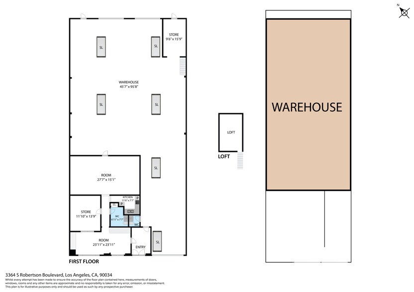 More Photos Of 3364 S Robertson Blvd, Los Angeles Warehouse For Sale