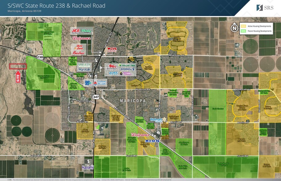 More Photos Of SWC State Route 238 & Rachael Rd, Maricopa Land For Sale