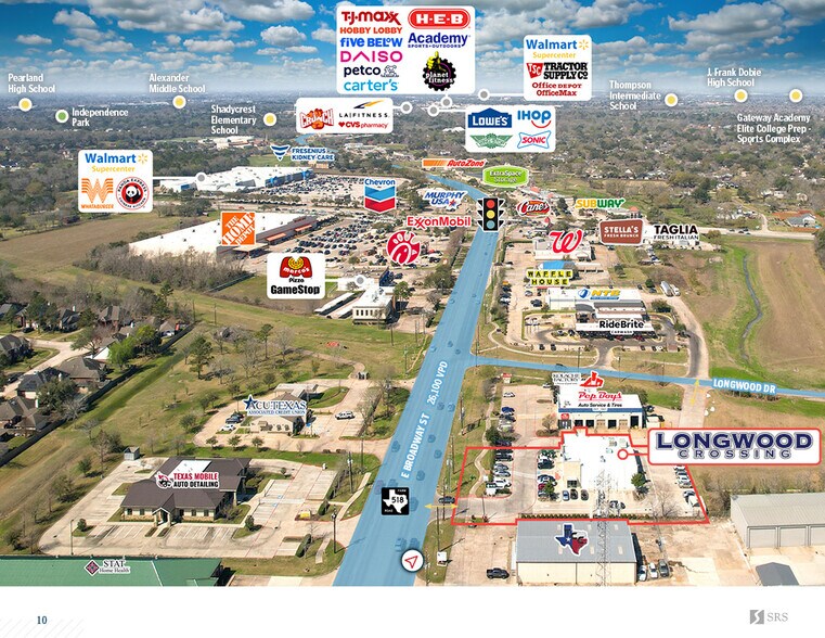 More Photos Of 1427 Broadway St, Pearland Fast Food For Sale