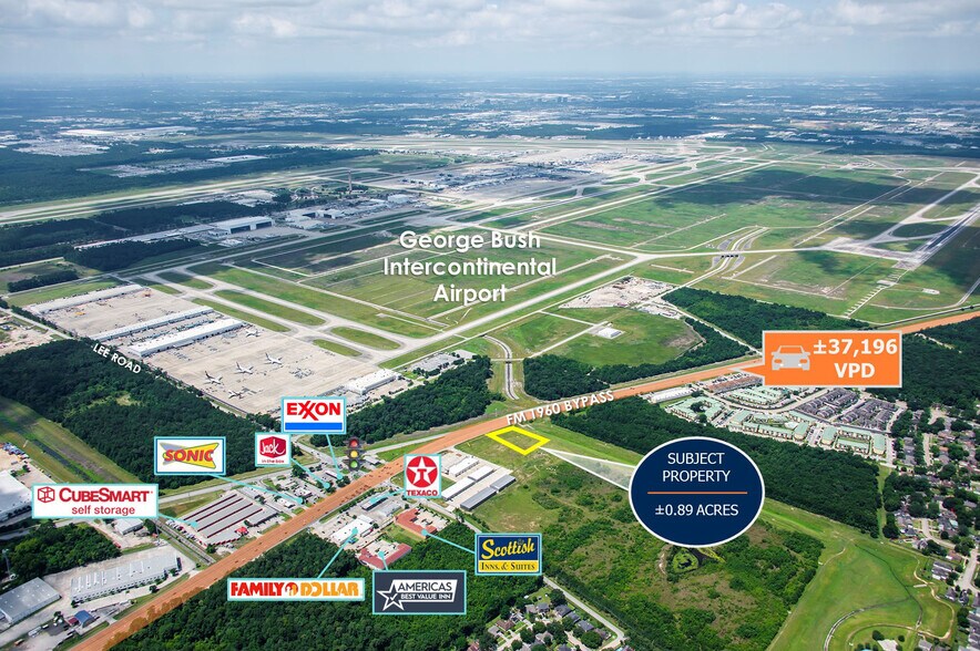 More Photos Of adj. to 7715 Farm to Market 1960 Bypass Road W, Humble Land For Sale