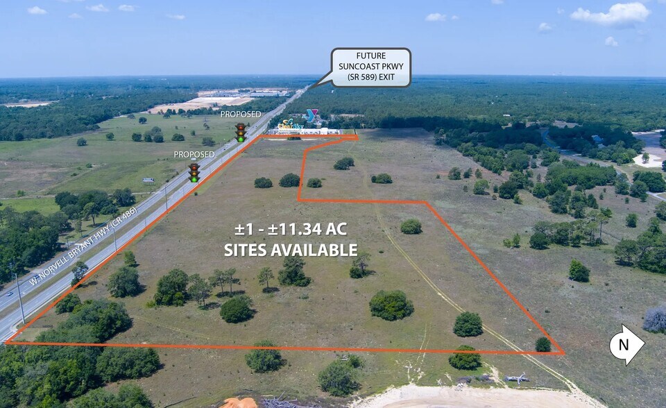 More Photos Of 0 W Norvell Bryant Hwy, Lecanto Land For Lease