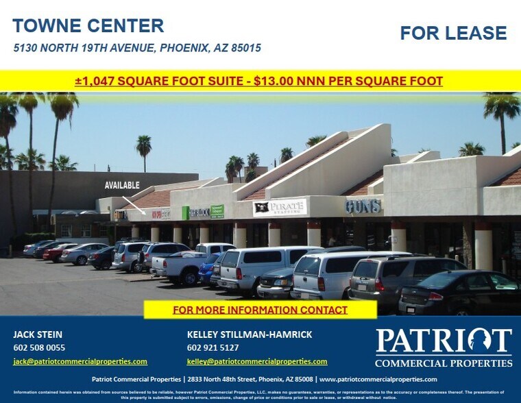Primary Photo Of 5130 N 19th Ave, Phoenix Unknown For Sale