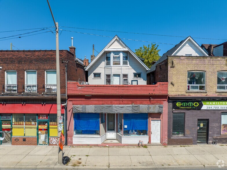 Primary Photo Of 817 King St E, Hamilton Storefront Retail Residential For Sale