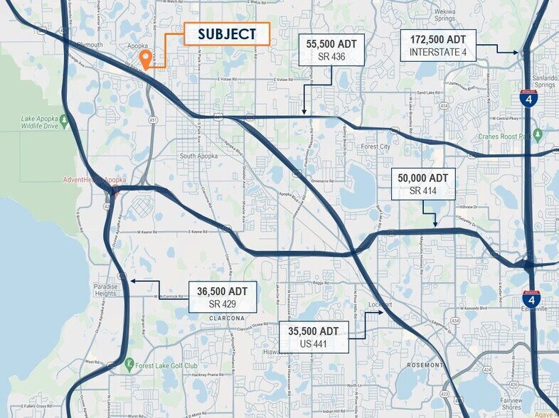 More Photos Of 2021 Old Dixie Hwy, Apopka Land For Sale