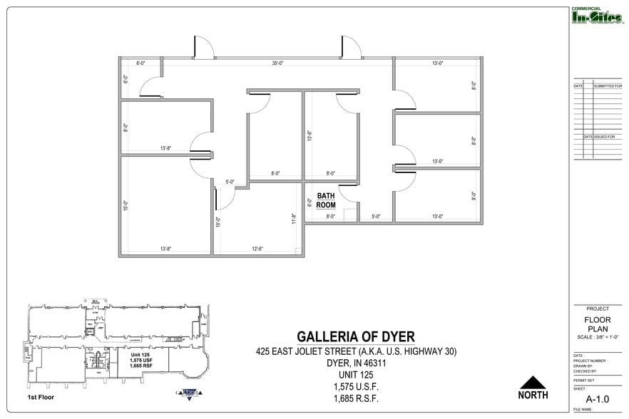 More Photos Of 425 Joliet St, Dyer Office For Sale