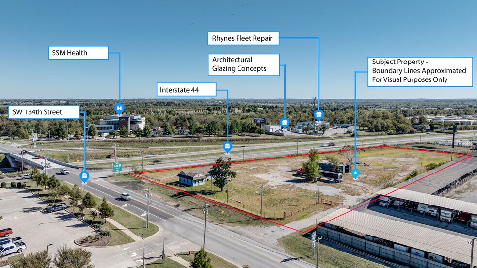 More Photos Of 134th, Oklahoma City Land For Sale