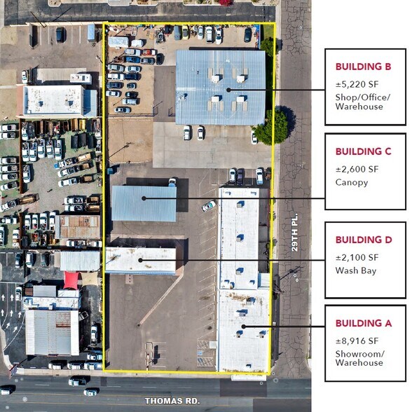 More Photos Of 2926 E Thomas Rd, Phoenix Showroom For Sale