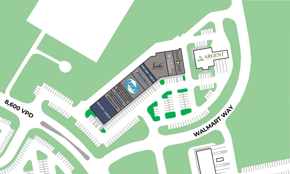 More Photos Of 2013-2077 Walmart Way, Midlothian Storefront For Lease