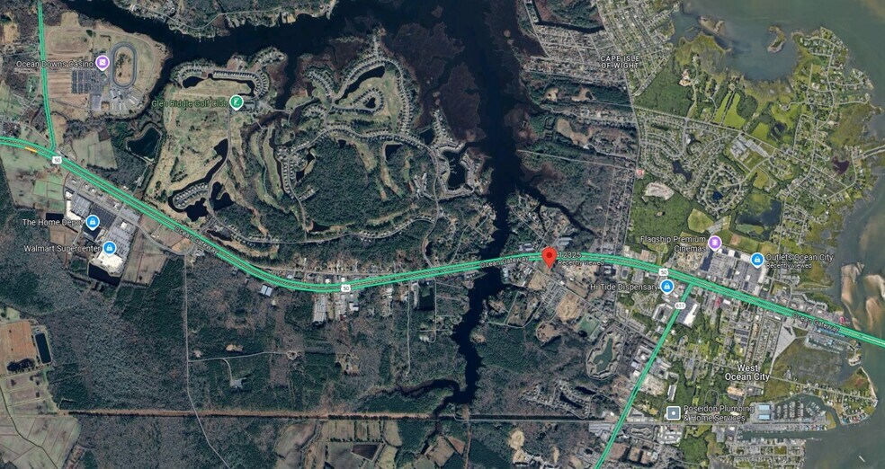 Primary Photo Of 12325 Old Bridge Rd, Ocean City Land For Sale