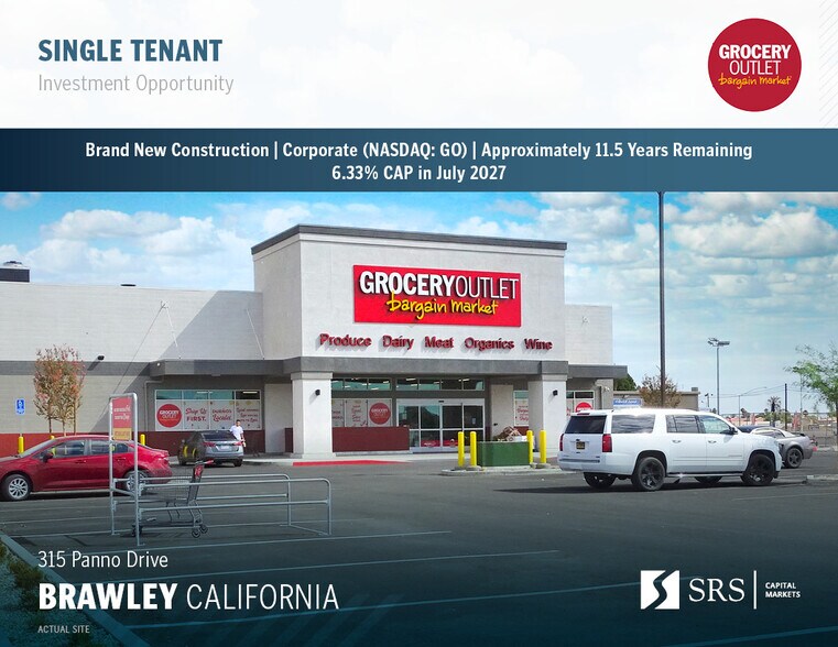 Primary Photo Of 315 Panno Dr, Brawley Supermarket For Sale