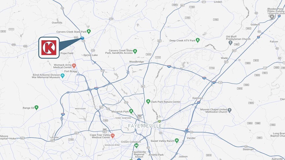 More Photos Of 1886 N Bragg Blvd, Spring Lake Convenience Store For Sale