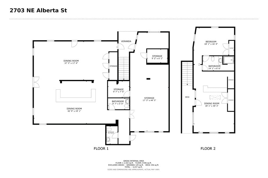 More Photos Of 2703 NE Alberta St, Portland Restaurant For Sale