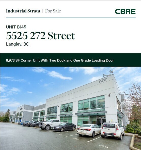 More Photos Of 5525 272nd St, Langley Twp Warehouse For Sale